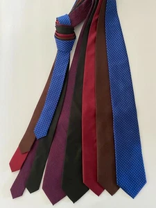 ITALIAN MADE 5 SILK TIES.58 X 3,25" WIDE.ITALY. - Bild 1 von 2