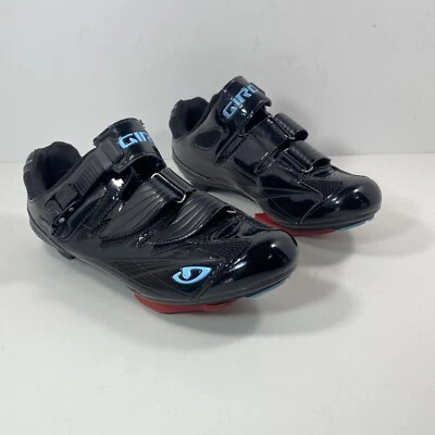 GIRO SOLARA Womens 7.5 Road Bike Cycling Shoes w ARC1 Cleats Black EU 39 Aegis - Image 1 of 4
