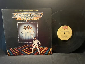 Saturday Night Fever Soundtrack Original LP VINYL 1977 RSO Records VG+ - Picture 1 of 4