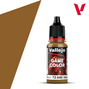 72.040 Vallejo Game Color Leather Brown 18ml - Picture 1 of 1