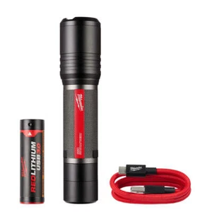 Milwaukee 2162-21 REDLITHIUM USB 2,000 Lumen Cordless Slide Focus Flashlight - Picture 1 of 9