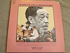 THE WORLD OF DUKE ELLINGTON VOLUME 2 PROMO 2 LP COLUMBIA 1975 NM Clean Jazz - Picture 1 of 12