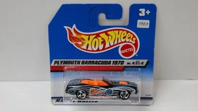 HOTWHEELS 1/64 PLYMOUTH BARRACUDA °18798 DIE CAST MATTEL MODEL CAR  - Photo 1/4
