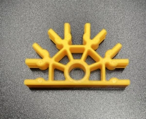 MICRO KNEX Roller Coaster Connectors Replacement Parts Pieces 30 Yellow - Picture 1 of 2