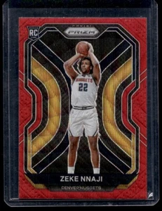 Panini Prizm Red Wave Zeke Nnaji Rookie 2020-21 #266 - Photo 1 sur 2