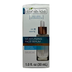 Bielenda Moisturizing Face Serum + Hyaluronic Acid Day/Night 1.0 oz. Exp 03/25 - Picture 1 of 2