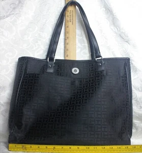 Tommy Hilfiger Fabric Computer Tote Bag - Picture 1 of 12