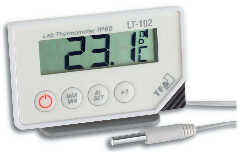 TFA 30.1034 Temperatur Messgerät LT-102 Thermometer digital mit Kabel 3 m