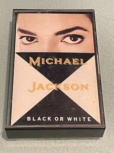Michael Jackson - Black or White - Cassette Tape Single - 1991 Epic/MJJ - Picture 1 of 5