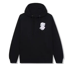 DS Auth Anti social social club Best of Luck Black hoodie L New FW22 ASSC CPFM - Picture 1 of 4
