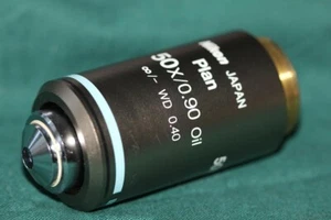 Objetivos microscopio Nikon Objectiv Plan 50x/.90 ∞/- WD 0.40 aceite eclipse - Imagen 1 de 1