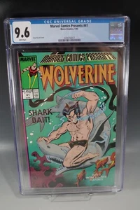 MARVEL COMICS PRESENTS #41 WOLVERINE 9,6 GRADED MARVEL COMIC BOOK 1/1990 - Photo 1/3
