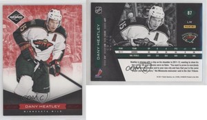 2011-12 Limited Ruby Spotlight /49 Dany Heatley #87
