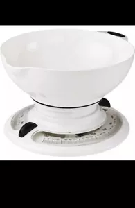MECHANICAL KITCHEN SCALE 3KGS PRIMA KITCHENWARE MEASURE NO BATTERY POWER NEED - Picture 1 of 2