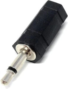 Mono jack plug (2.5mm) to mono jack socket (3.5mm) - Picture 1 of 3