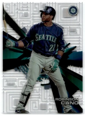 2015 Topps High Tek CIRCUIT BOARD Robinson Cano Seattle Mariners #HT-RCO - Image 1 of 2