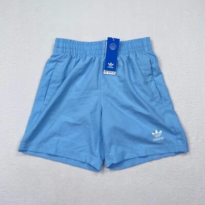 Adidas Originals Solid Trefoil Swim Shorts 7" Lined Size XS Men's Blue HT4413 - Picture 1 of 9