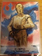 2018 Topps Star Wars The Last Jedi Series 2 C-3PO The Resistance 40/99