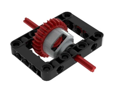 Diferencial LEGO - Tipo más nuevo (técnica, engranaje, coche, camión, carcasa, marco, 28, dientes) Foto 1 de 4