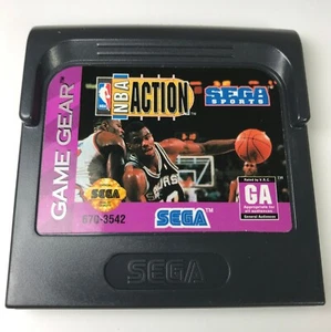 NBA Action Sega Game Gear GG Authentic Works - Picture 1 of 1