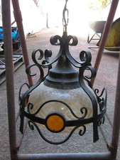 LAMPADAIO VINTAGE ARTIGIANATO SICILIANO