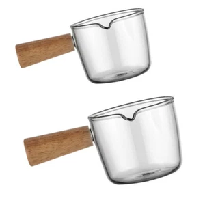 Kaffeeaufschäumkanne Messkanne Espresso Messglas - Bild 1 von 12