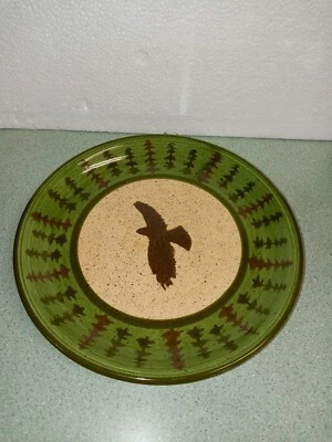 Plato de ensalada de águila Rustic Lodge by Libbey 8 5/8" Foto 1 de 2