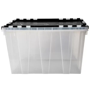 Greenmade 45L Flip Top Storage Box Polypropolene Plastic - Picture 1 of 5