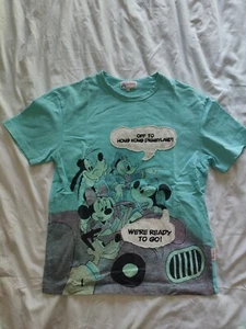 Hong Kong Disneyland Shirt Fab 5 Mickey Minnie Donald Goofy Pluto Large L - Picture 1 of 7
