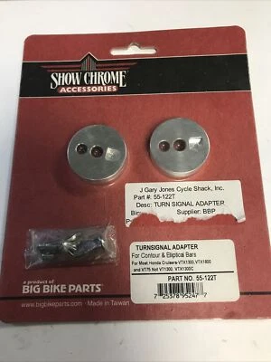 Show хром 55-122T поворотник перемещения вставки для ходовых огней наборы новый - Изображение 1 из 4