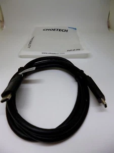 USB-C ➤ Câble Certifié USB-IF 4K@60HZ E-marqueur Et PD Macbook Chromebook kabel - Photo 1/1