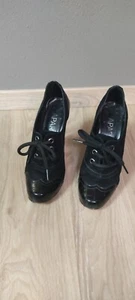Schnürpumps Appart Kroko schwarz 38 Pumps - Bild 1 von 4