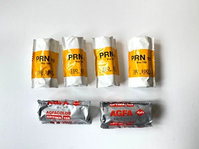 6 rolls of 120 film  - KODAK AND AGFA - OUTDATED 1999 - Image 1 of 4