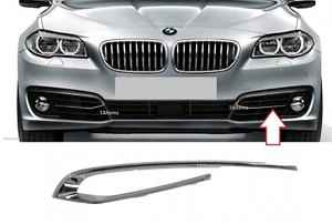 Front Left Lower Chrome Trim FITS FOR BMW 5 series F10 F11 LCI 2014-2016 - Picture 1 of 3