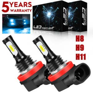 8000K Blue Fog Light LED Bulbs For Toyota Tacoma 2016-2020 Tundra RAV4 2013-2019 - Foto 1 di 10
