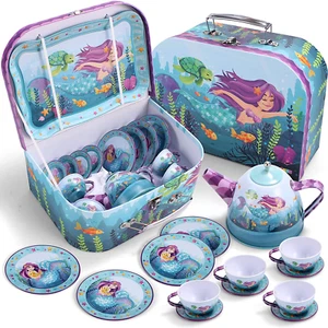 Juguetes Para Niñas Sirenas Juego De Tazas De Te Regalo 3,4,5,6,7,8 Años 15 Stück - Bild 1 von 10