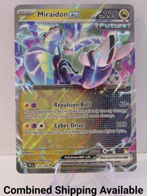 Miraidon ex 122/162 SV05: Temporal Forces NM Holo English 15243 - Image 1 of 2