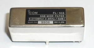 ICOM FL-103 9 MHz SSB Wide Crystal Filter (2.8 kHz) w/ Box Excellent Cond. - Picture 1 of 9
