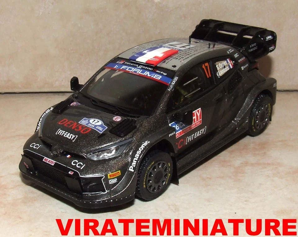 TOYOTA YARIS GR RALLY1 HY WINNER RALLY FINLAND 2024 SEBASTIEN OGIER IXO RAM945 - Image 1 of 1