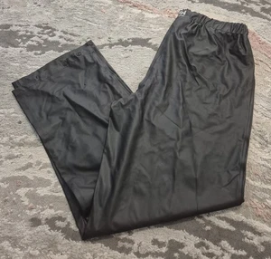 Helly Hansen Workwear Hose Herren L Voss Regen Wandern Fisch schwarz Pull On - Bild 1 von 7