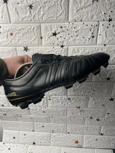 Adidas Adipure IV TRX FG G40533 US10 UK9.5 EUR44 Cleats Boots Leather Black - Picture 1 of 11
