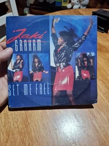 Jaki Graham Set Me Free 1986 45 Rpm Record Promo Only Emi1748 - Picture 1 of 4