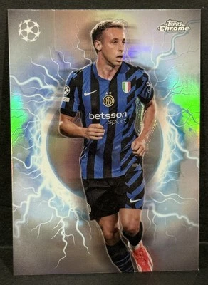 2024-25 Chrome UCC Inter Milan Davide Frattesi Circle Of Power High Voltage SP - Image 1 of 4