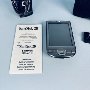 HP IPAQ 114 CLASSIC HANDHELD PDA WI-FI + CASE, LADEBLOCK / NETZKABEL - Bild 1 von 12