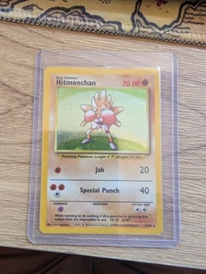 Hitmonchan 7/102 Holo 1999 WOTC Pokémon TCG Card Base Set - Picture 1 of 2