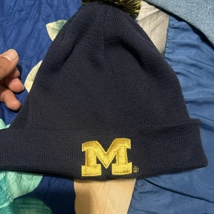 Michigan Wolverines Air Jordan Beanie Mütze - Bild 1 von 2
