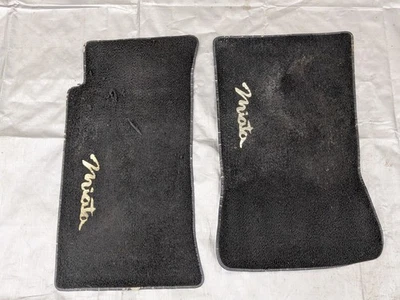 Juego de alfombrillas negras OEM 1990-1997 Mazda Miata MX-5 NA01-68-760/761 90-97 Foto 1 de 4