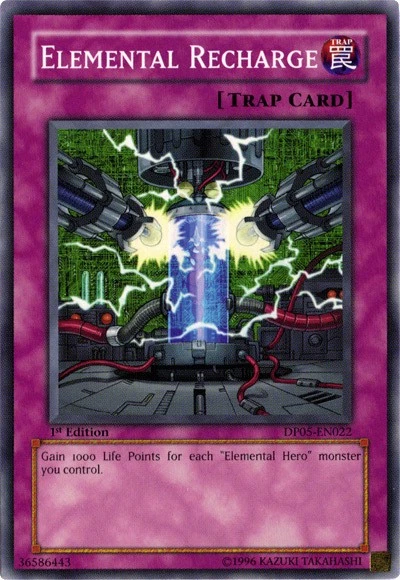 Elemental Recharge - DP05-EN022 - Common - Unlimited Edition - Heavily Played - Image 1 of 1