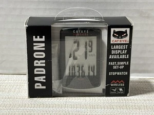 Bicicletta Computer Cateye CC-PA100W Padrone Wireless Nero (made in Japan) - Foto 1 di 6