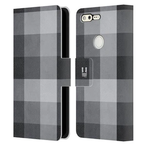 HEAD CASE DESIGNS PLAID - PATTERN COLLECTION LEATHER BOOK CASE FOR GOOGLE PHONES - Picture 1 of 18